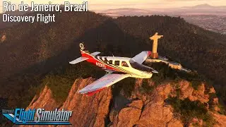 Rio de Janeiro, Brazil - Discovery Flight - Beechcraft Bonanza G36 - Microsoft Flight Simulator