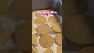 🍋 Summer&rsquo;s Sweetest Chill! Homemade Lemon Icebox Cake w/ Oreo Thins Delight!