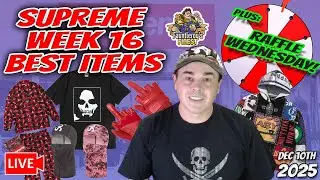 Raffle Wednesday: Full Week 16 Drop Preview &ndash; Number (N)ine x Supreme 💥