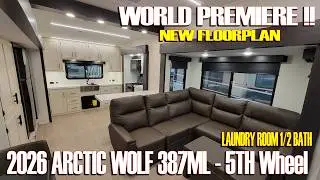 2026 Arctic Wolf 387ML Rear Kitchen Fifth Wheel with laundry room by Forestriver @ Couchs RV Nation