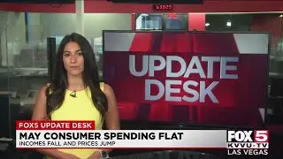 May consumer spending falls flat