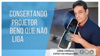 PROJETOR DA BENQ MP515 N&Atilde;O LIGA