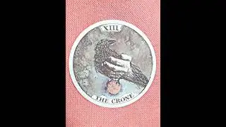 The Crone | Archetypes Oracle Card + Red Light Leak