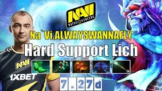 Lich | Na`Vi.ALWAYSWANNAFLY | Hard Support Lich | 7.27d Gameplay Highlights