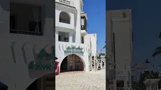 Travel TUNISIA: Port El Kantoui by the shops, gardens and the marina. May 2024.