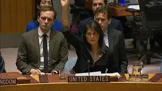 Jerusalem-Resolution im Sicherheitsrat: Veto f&uuml;r die USA