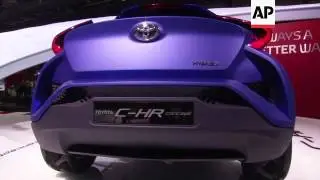 Toyota unveils a new hybrid-powered crossover coupe concept