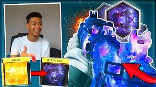 UNLOCKING THE NEW 'BLACK SKY' CAMO w/ REACTION! - THE BEST CAMO EVER?!