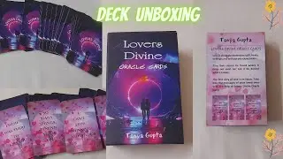 LOVERS DIVINE - NEW RELEASE - ORACLE DECK! Unboxing and Review