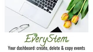 Your Dashboard: Create, Delete & Copy Events