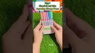 This Roller Stamp Pen is Quite Useful ✅ #shorts #lifehacks #fruity