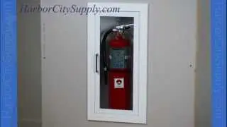 Recessed Fire Extinguisher Cabinet - JL Industries