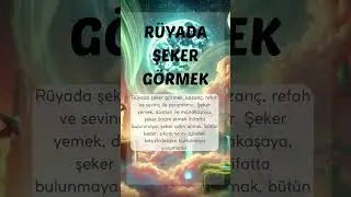 R&uuml;yada Şeker G&ouml;rmek #shorts #r&uuml;yatabirleri #r&uuml;yalaracevap #dream