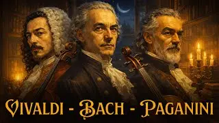 Vivaldi, Bach & Paganini 🎻 Relaxing Classical Music for Studying, Focus, Reading & Deep Concentrati