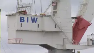BIW employee in fair condition following shipyard accident