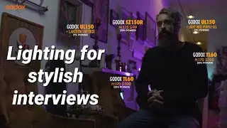 Godox Film Lighting 101 - Lighting for stylish interviews | EP06