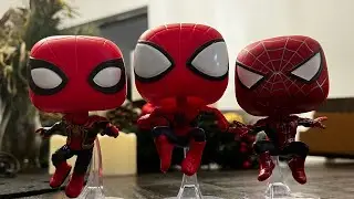 Amazon exclusive Funko pop Spiderman no way home 3 pack all 3 Spider-Man's!!