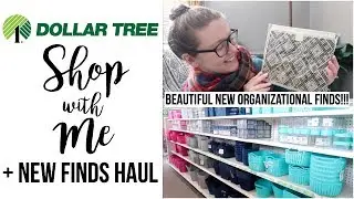 DOLLAR TREE | SHOP WITH ME | NEW ORGANIZATIONAL FINDS 2020!!!