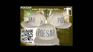 &ldquo;POESAR&rdquo; Hat homage to Cesar Comanche & Poe Mack by Tarizi! #tarizi #cesarcomanche  #hiphop #hiphop