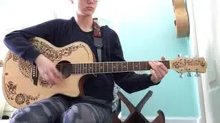 Luna Henna Oasis Select Spruce Guitar Review... thank you Luna