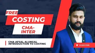 Free class | introduction to Cost Accounting | CMA inter (syllabus 2016 & syllabus 2022)