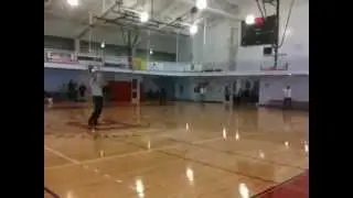 Scott Brown's Amazing Half-Court Shot