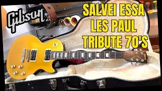 Comprei uma Gibson Les Paul PRECISANDO DE RESTAURAÇÃO