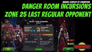 Danger Room Incursions Threat Level 6 Zone 25 Hercules Vs 444700 PI Quake