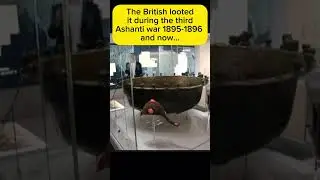 The Historic Ashanti relic in British museum(Ayakɛseɛ)🤯😱🔥