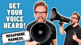 Which Megaphone Should You Choose? 🤔 | Vonyx MEG075 🆚 MEG090 | Powerful Rechargeable Megaphones 📢
