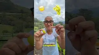 Hice las uvas congeladas m&aacute;s virales!!! 🍇🧊🍋😱