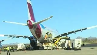Maiden direct Lufthansa flight lands at Hosea Kutako International Airport  - NBC