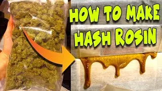 How To Make Bubble Hash Rosin