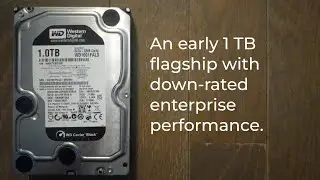 Hard Drive Sounds: Western Digital Caviar Black WD1001FALS-00U9B0
