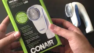 Conair Battery Operated Fabric Defuzzer Review (Save money on clothes, Remove Fuzz, Pilling)