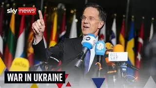 NATO foreign ministers arrive for meeting as Ukraine peace talks continue