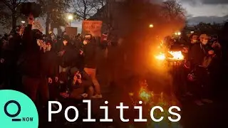 Paris Protesters Rally After Police Filmed Tossing Migrants Out of Tents