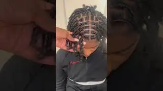 ULTIMATE LOC TRANSFORMATION 🥶😍 #retwist #locs #starterlocs #barreltwist #transformation