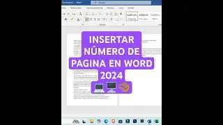 como poner numero de pagina en Word #viralshorts #viralreels #word #microsoft #tutorial #parati