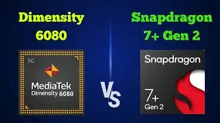 Dimensity 6080 vs Snapdragon 7+ Gen 2 ⚡@thetechnicalgyan Snapdragon 7+ Gen 2 vs Dimensity 6080