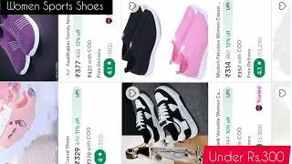 Affordable Sports Shoes For Women Under 300 Rupees 