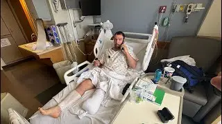 Peter Just Got Half His Leg Amputated.