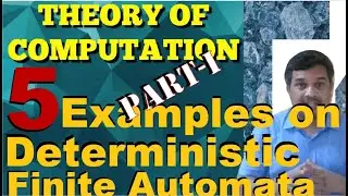 5 examples on DFA  Part-1 || TOC || Studies Studio
