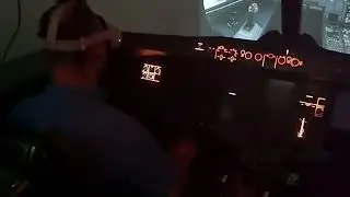 My first landing with an Airbus A320 Simulator at FACT (CPT)
