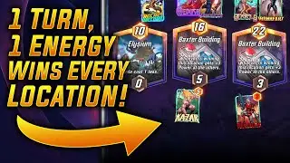 1 Turn, 1 Energy Wins EVERY Location! - MARVEL Snap - Closed Beta