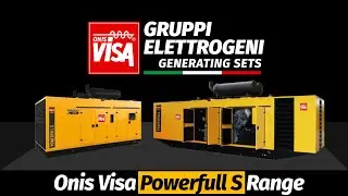 ONIS VISA DIESEL GENERATOR: POWERFULL - S range