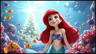 The Little Mermaid and the Snowflake Coral