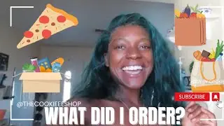 WHAT DID I ORDER?? GROCERY HAUL | CA'SHAWN 