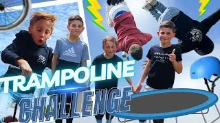 ON RÉALISE VOS CHALLENGES EN TRAMPOLINE !!!