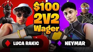 CRAZY 2v2 Wager vs Neymar & Jojo - Best South African Players
